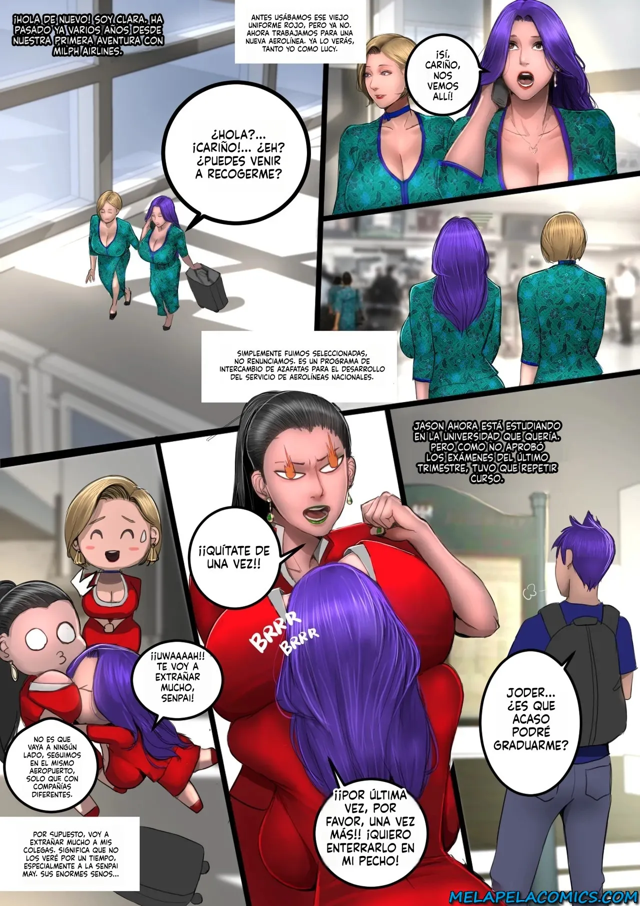 Milf Airline My Dear Mr. Pilot page 4 full