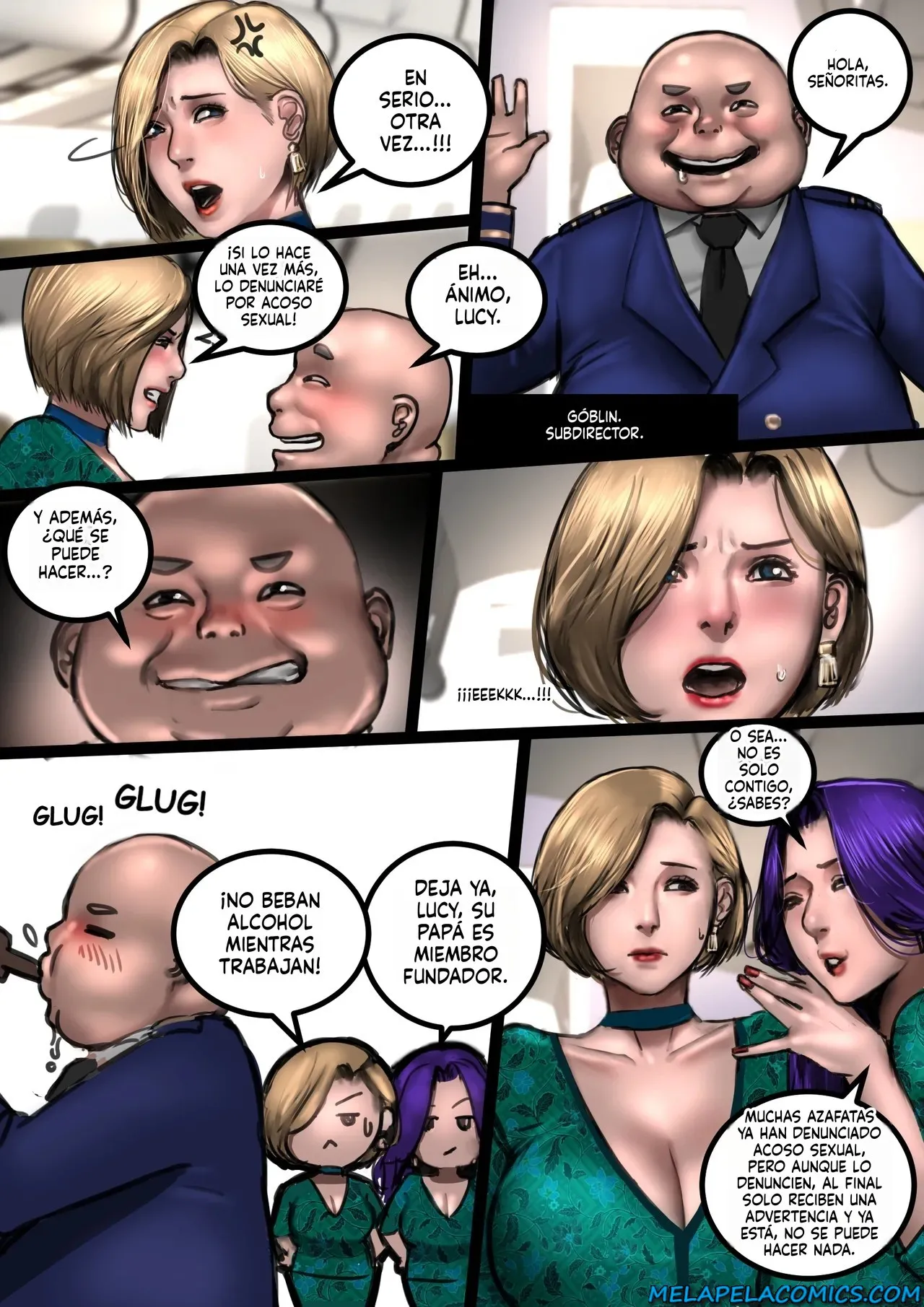 Milf Airline My Dear Mr. Pilot page 9 full