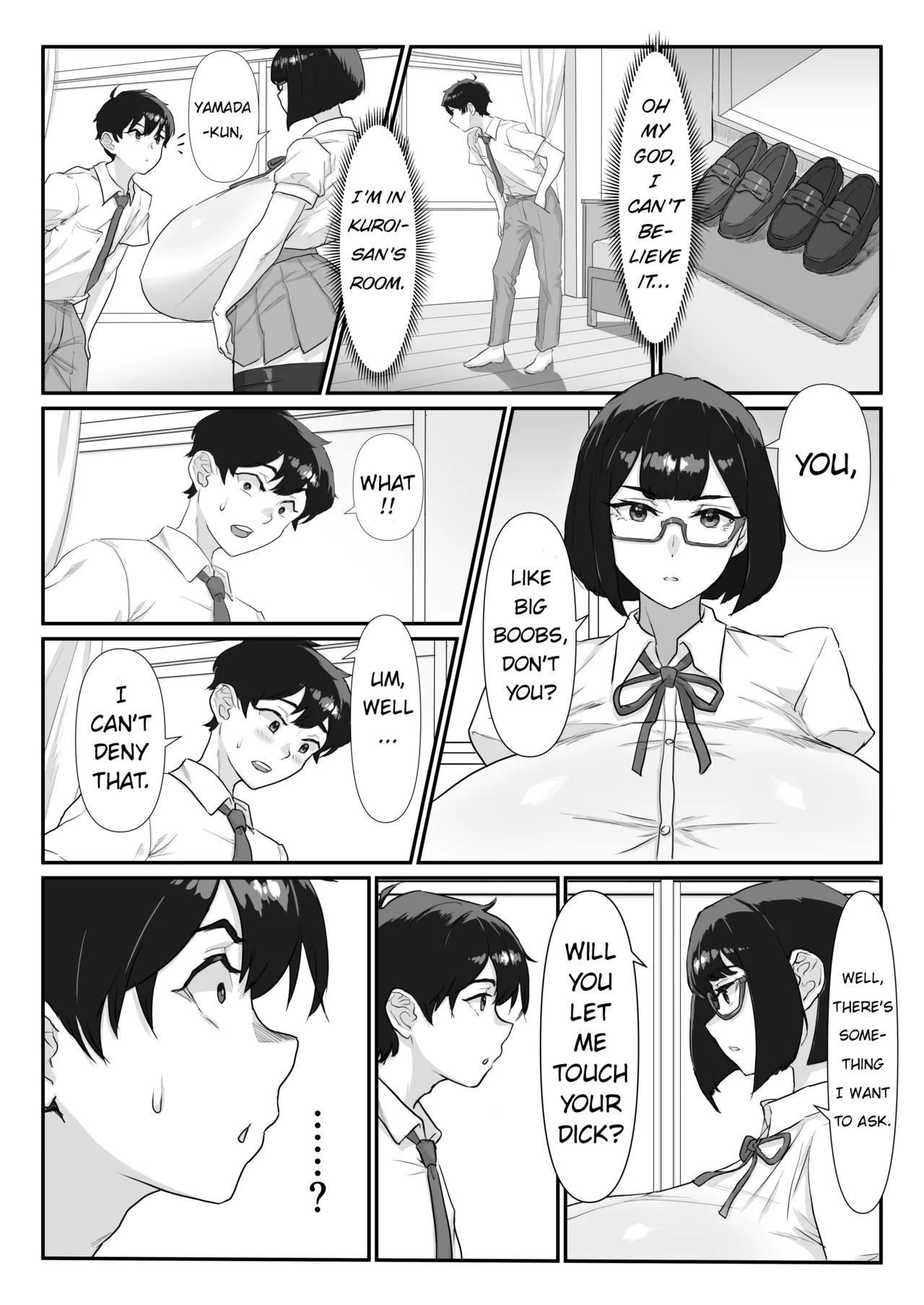 Kuroi-san wa Kakusenai!! page 8 full