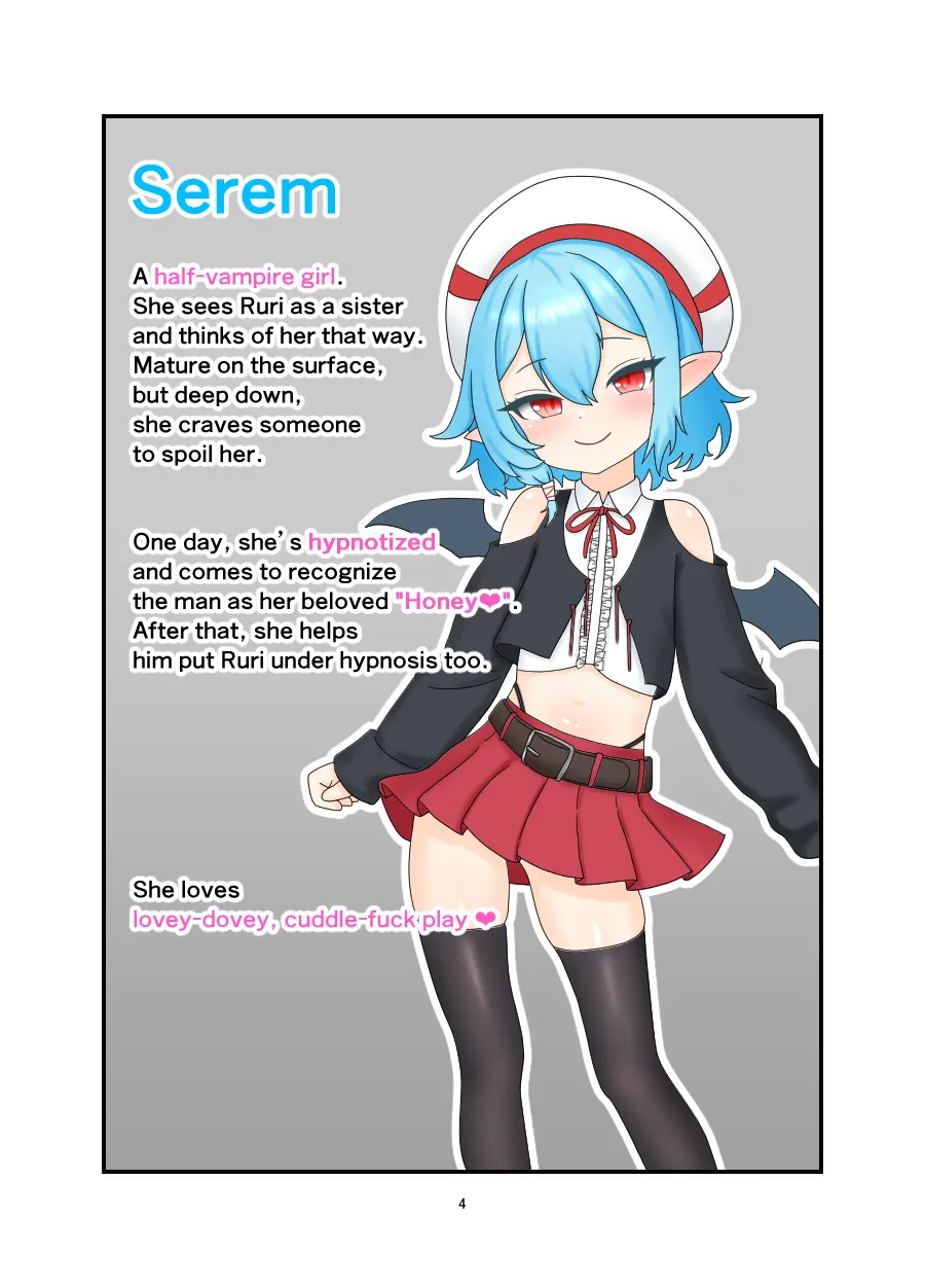 Ruri &amp; Serem Hypno Lovey-Dovey Manga page 3 full