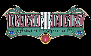 Dragon Knight 3 GAME CG cover