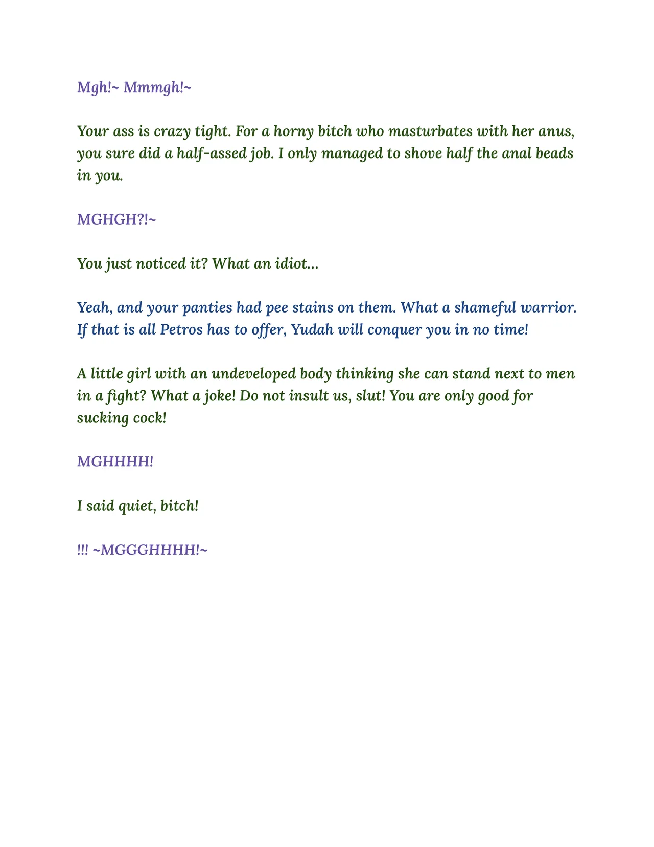 Azar / Kaliska Kidnapping! Broken Reality RPG What-If page 4 full