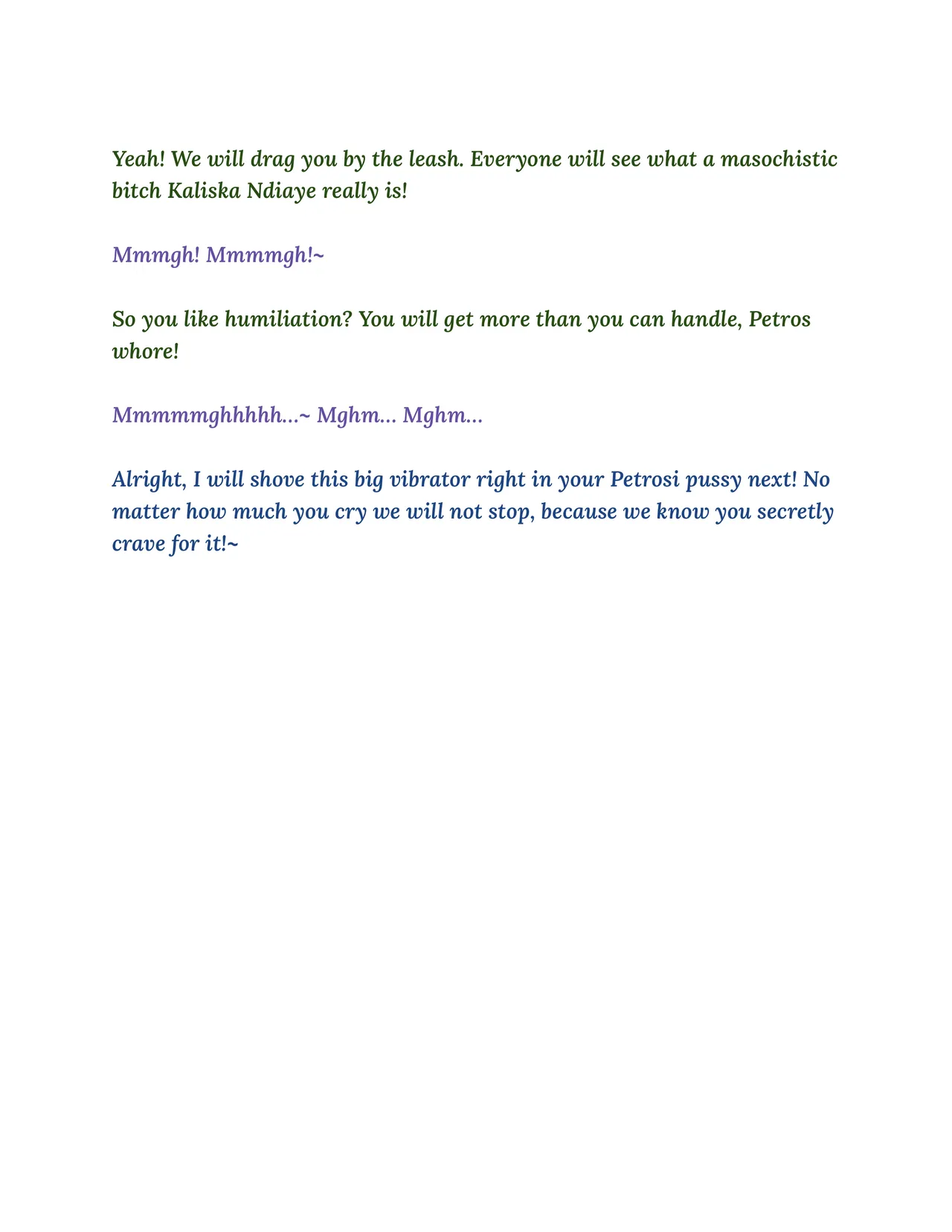 Azar / Kaliska Kidnapping! Broken Reality RPG What-If page 7 full