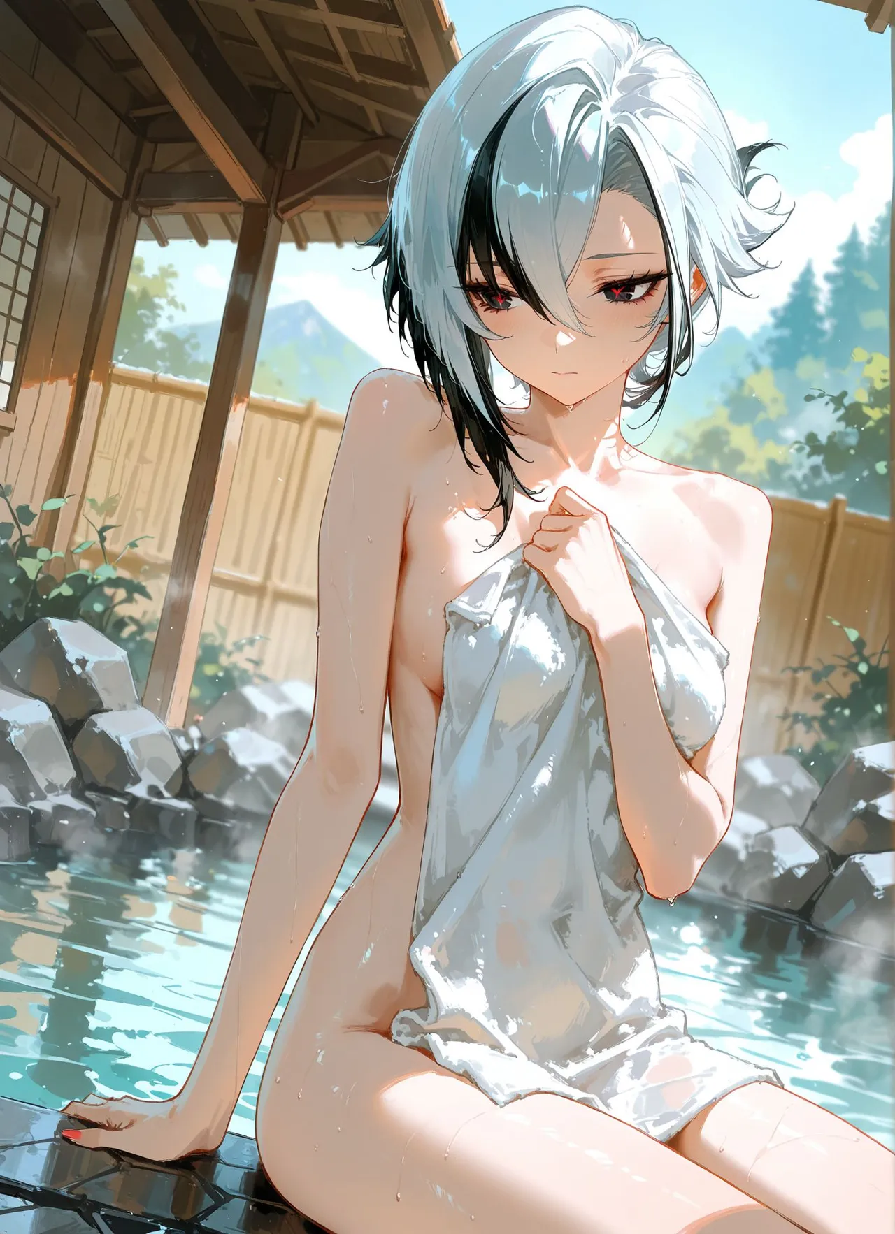 【星柱力】アルレッキーノ、男湯に挑戦 page 9 full