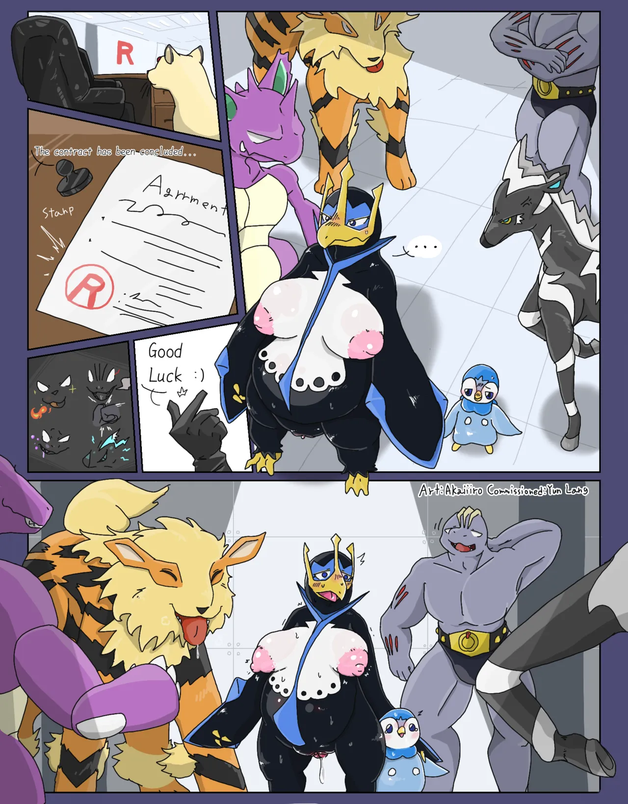 Penguin Onaholes page 1 full