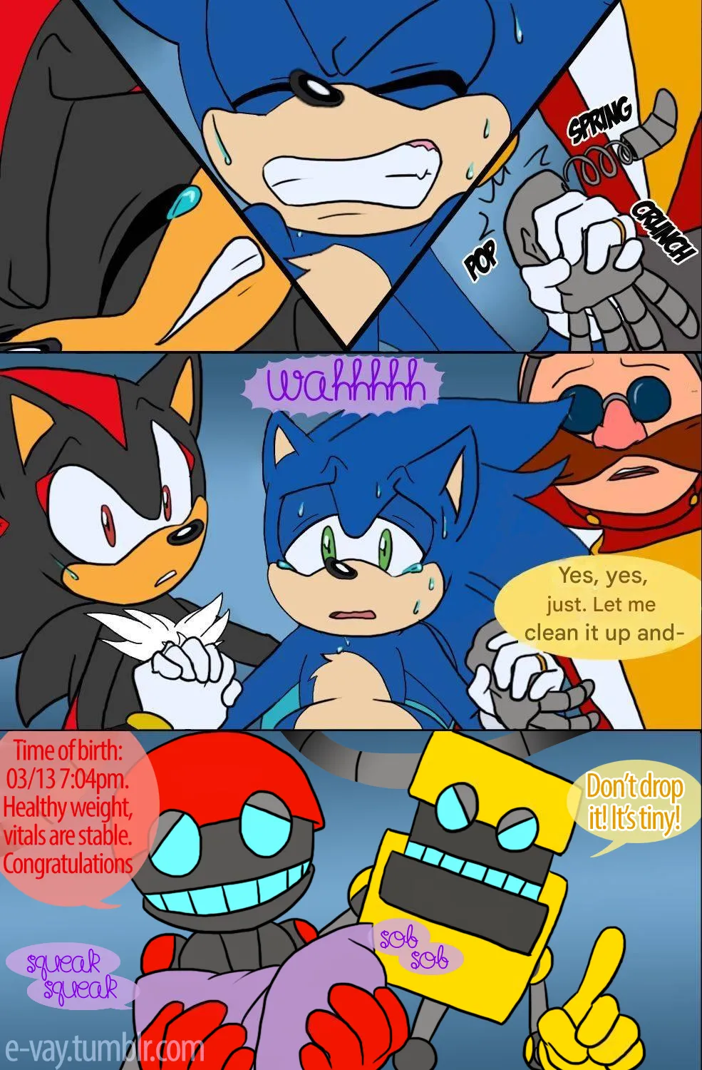 Sonadow: Boom!Baby page 10 full