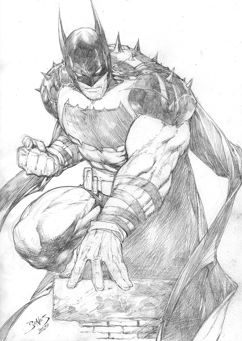 Ed Benes Original Art page 3 full