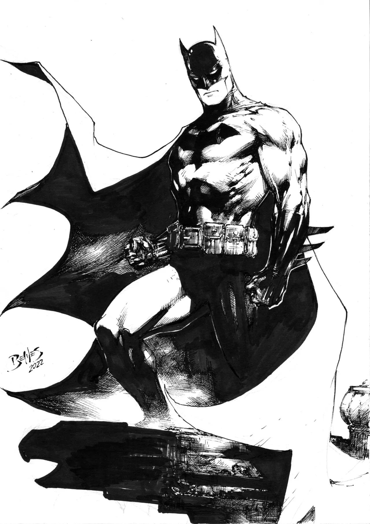 Ed Benes Original Art page 6 full