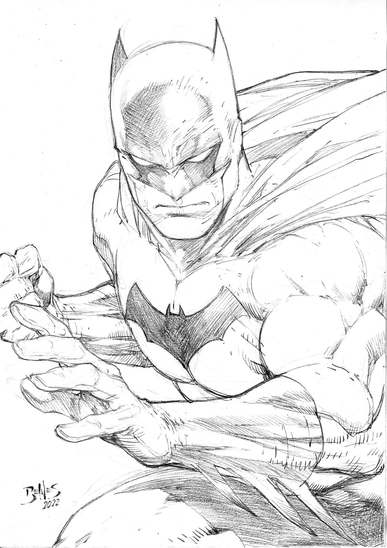 Ed Benes Original Art page 8 full