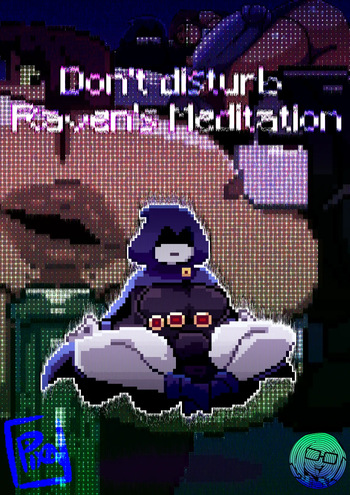 Don't disturb Raven's meditation cover