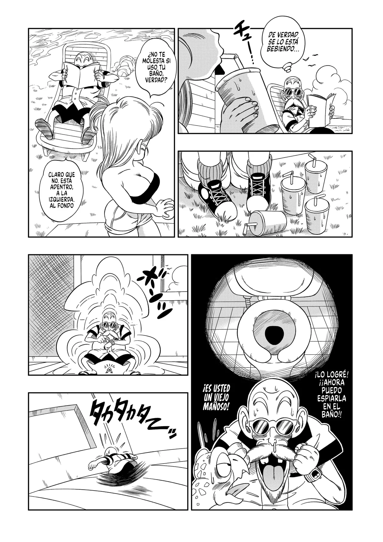 Kame Toilet｜Sexo en el Inodoro de Kame House page 5 full