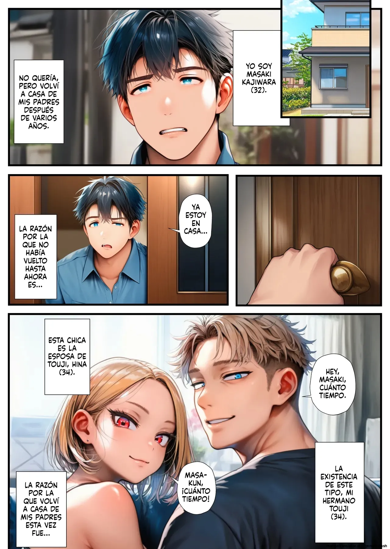 Shikumareta netorare jikka no gikei ni haramasareta tsuma  MTL page 2 full