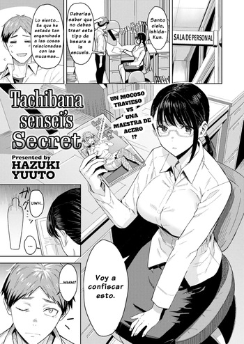 Tachibana-Sensei Secret cover