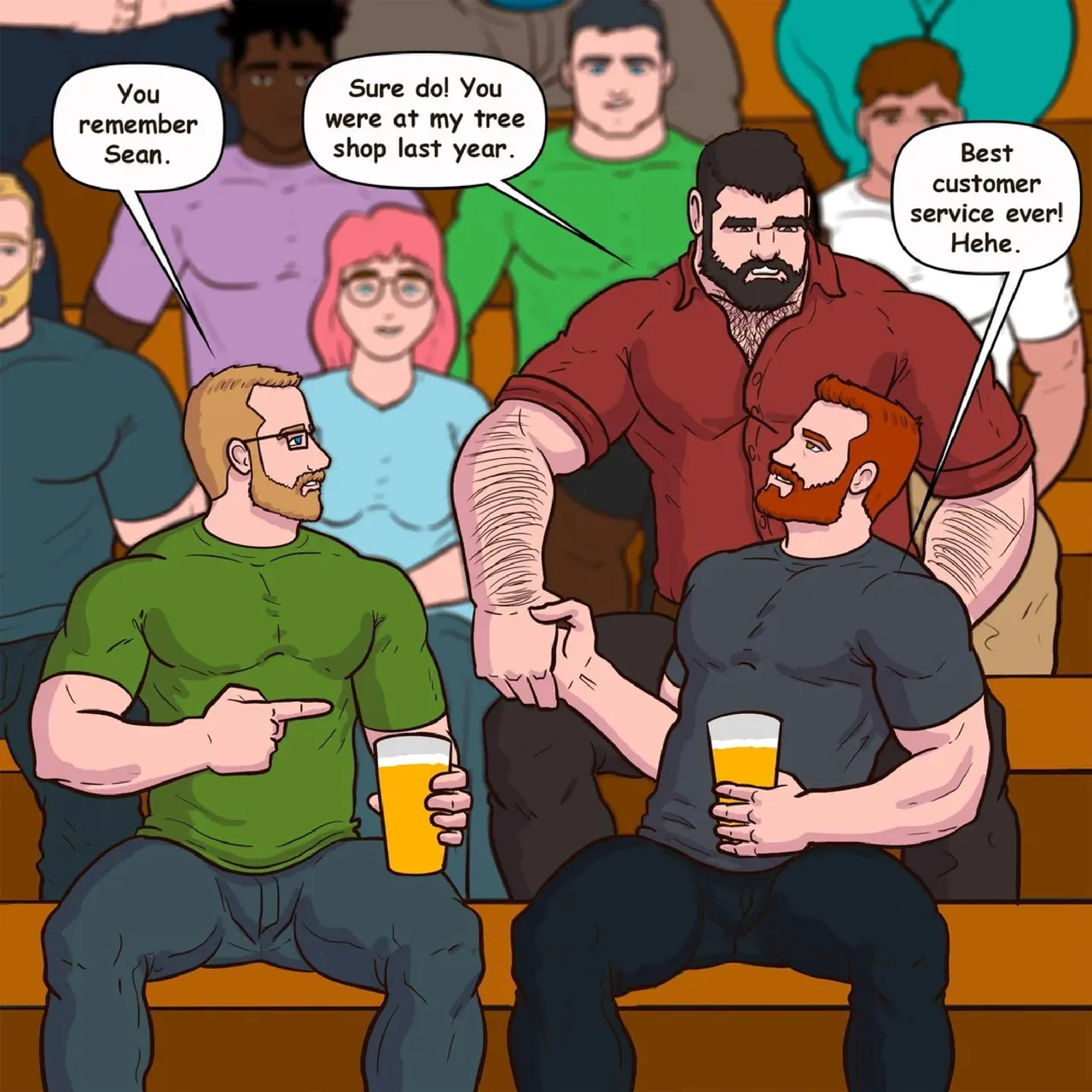 Gabo Artwork Comic 69 - After Eric's Tournament page 3 full