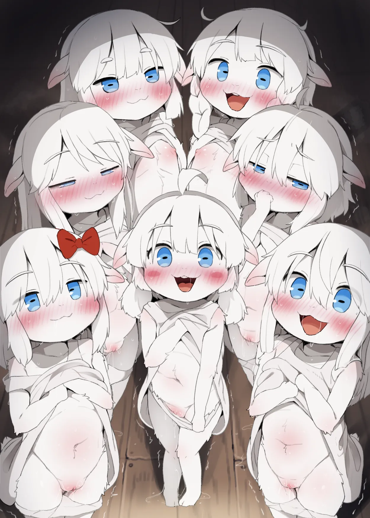 7匹のヤギちゃんの乱された暮らし page 2 full