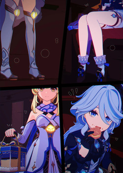 特殊的演出-芙宁娜和荧（图文）