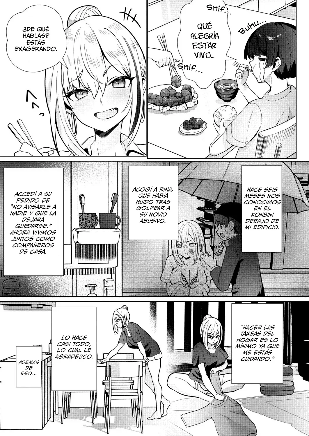 Dekamuchi Dousei Ero Gal Life Zenpen page 3 full