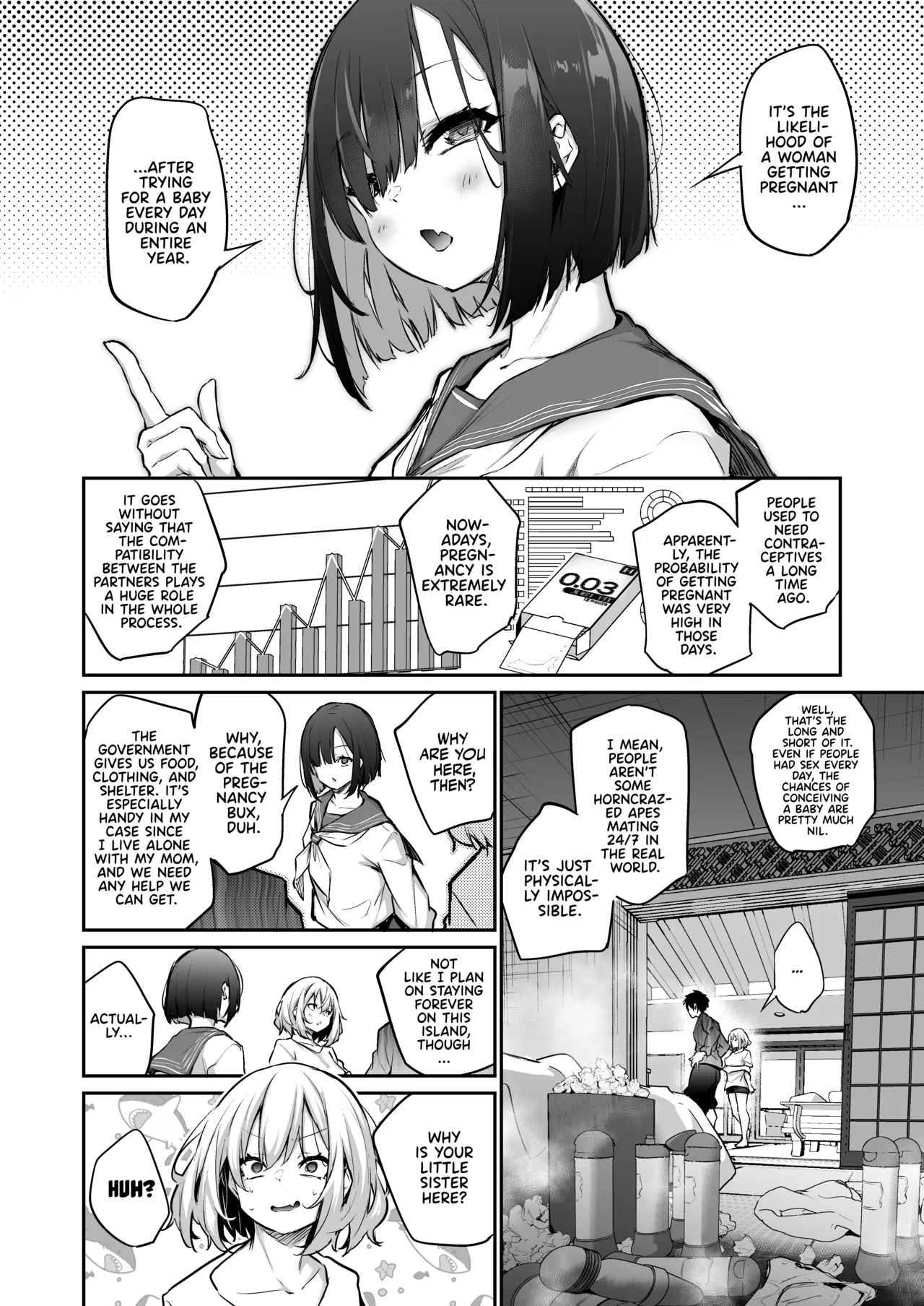 Imouto Haramasenai to Derarenai Shima 2 | You Must Breed Your Sister to Leave This Island 2! page 10 full