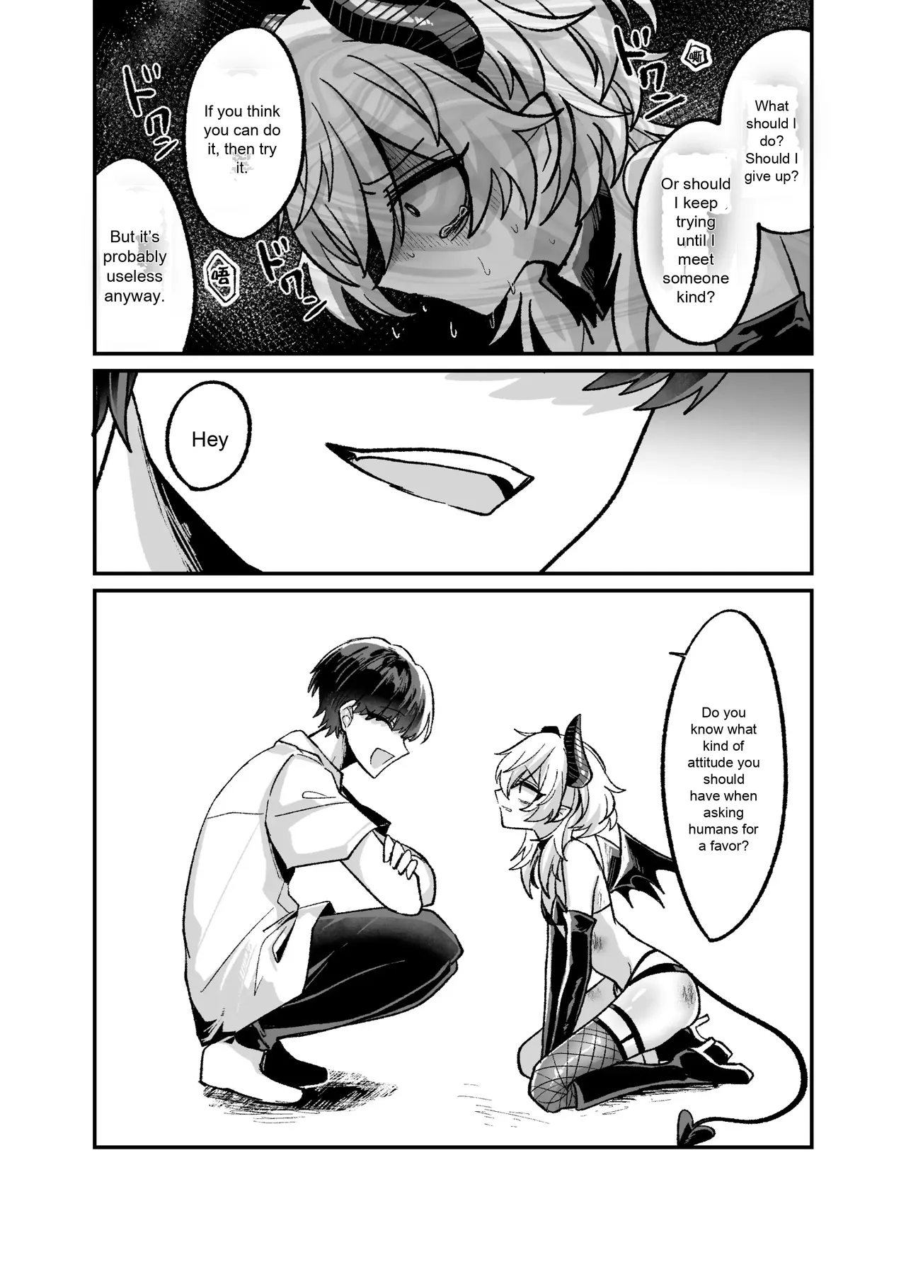 InCha Succubus-The Book of Humiliatingly Kneeling and Begging to Be Creampied A Dark Succubus Kneels and Begs in a Disgraceful Manner to Be Creampied page 9 full