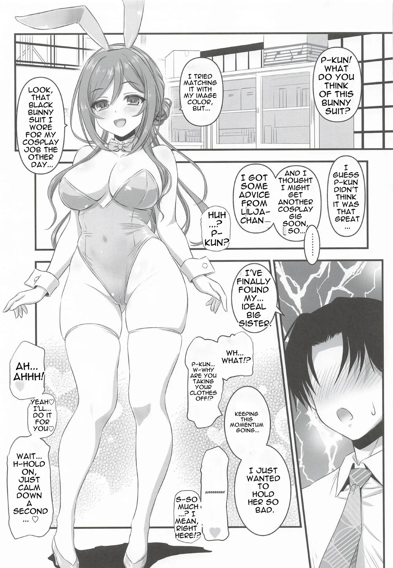 Cosplay Lesson with Big Sister Himezaki Riha page 2 full
