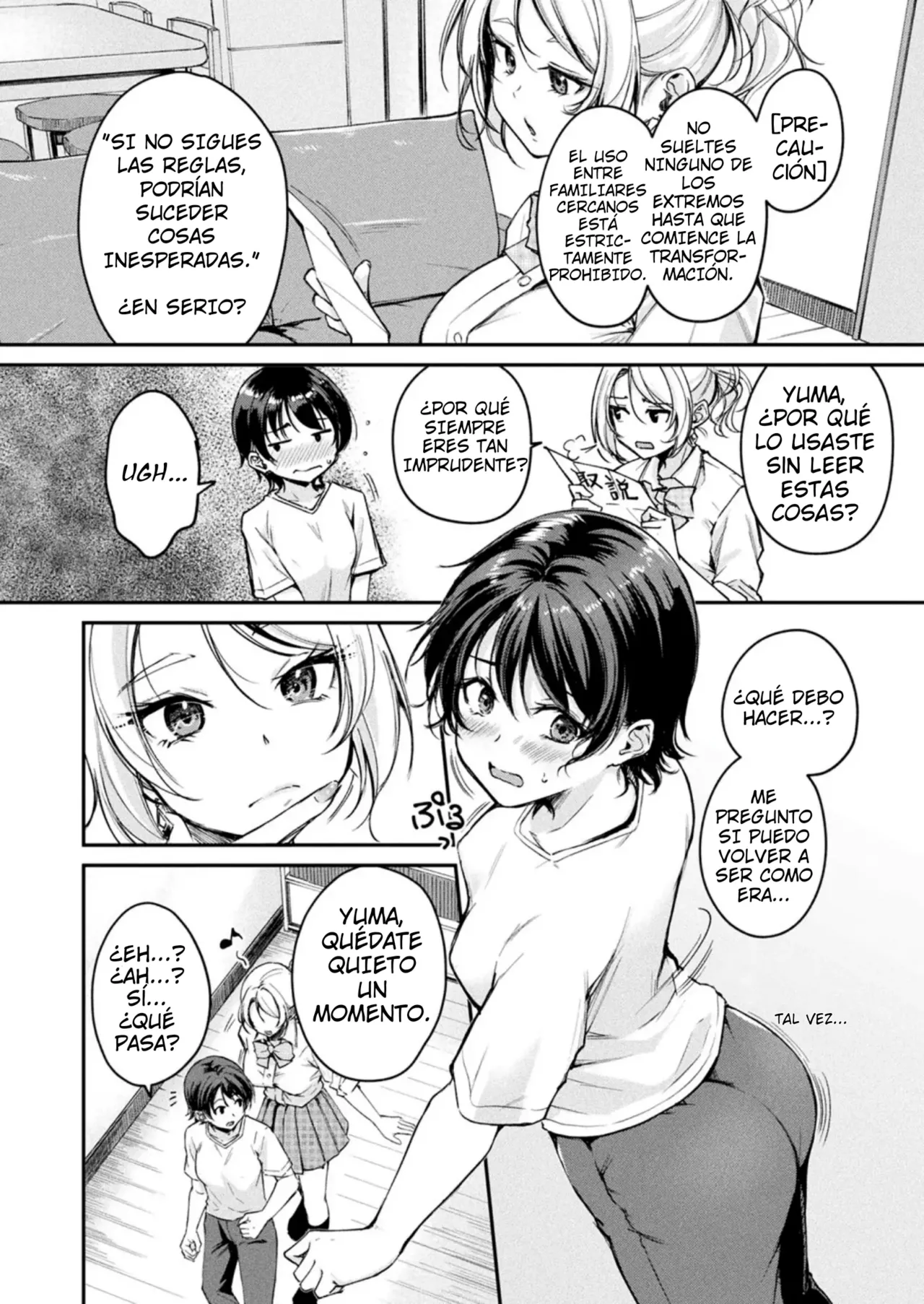 TS Goods Panic ~Iritani Kyoudai no Baai~ | TS Goods Panic ~The Case of the Iritani Siblings~ page 8 full