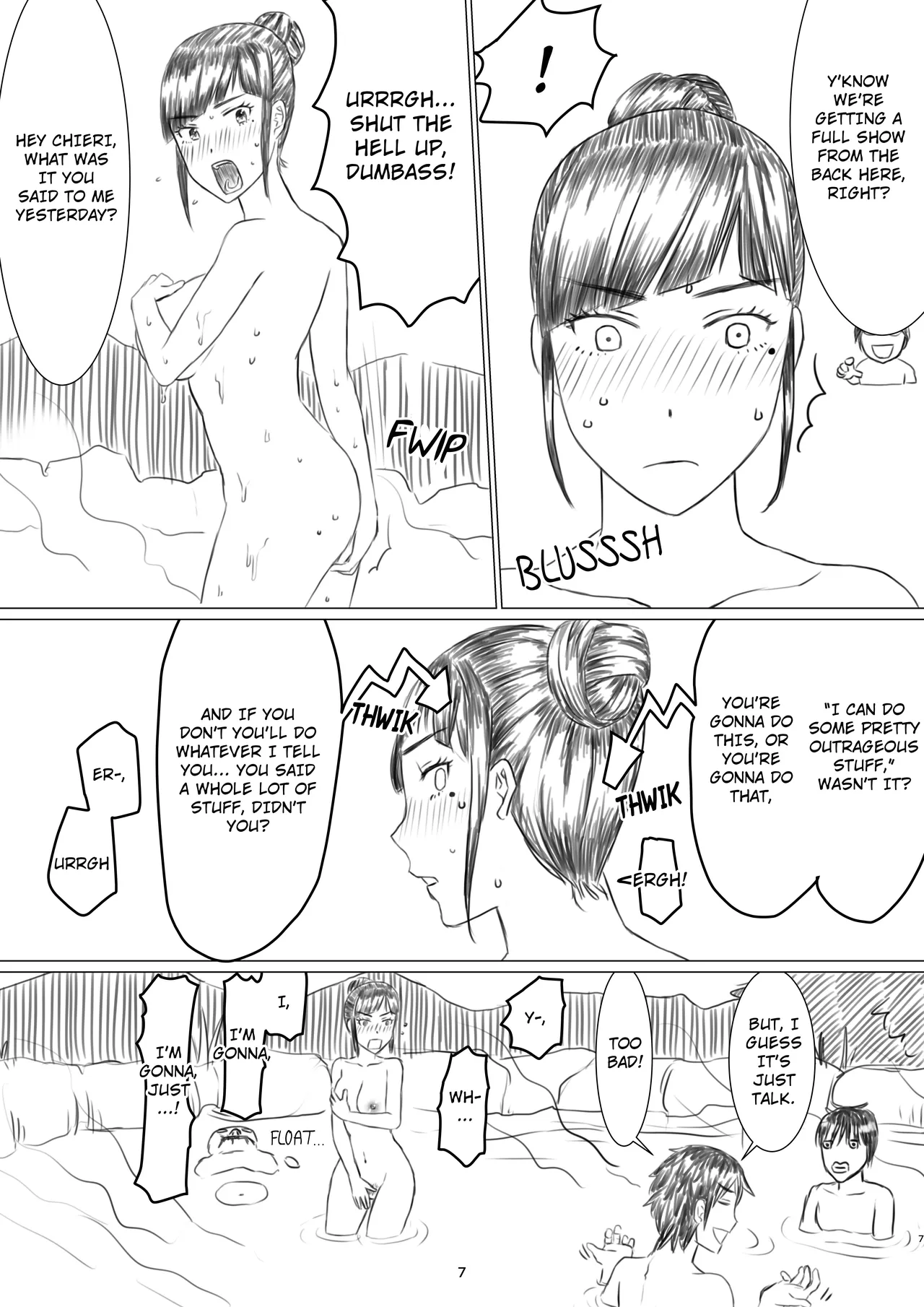 Chieri-san Can't Lose! A Perverted Toilet Wife Who Can Be Fertilized With Anyone's Sperm With Her Husband's Approval page 10 full