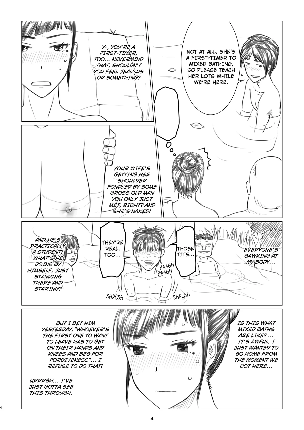 Chieri-san Can't Lose! A Perverted Toilet Wife Who Can Be Fertilized With Anyone's Sperm With Her Husband's Approval page 7 full