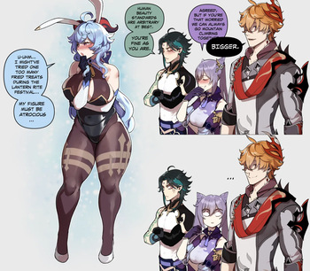 Ganyu Bunnysuit cover