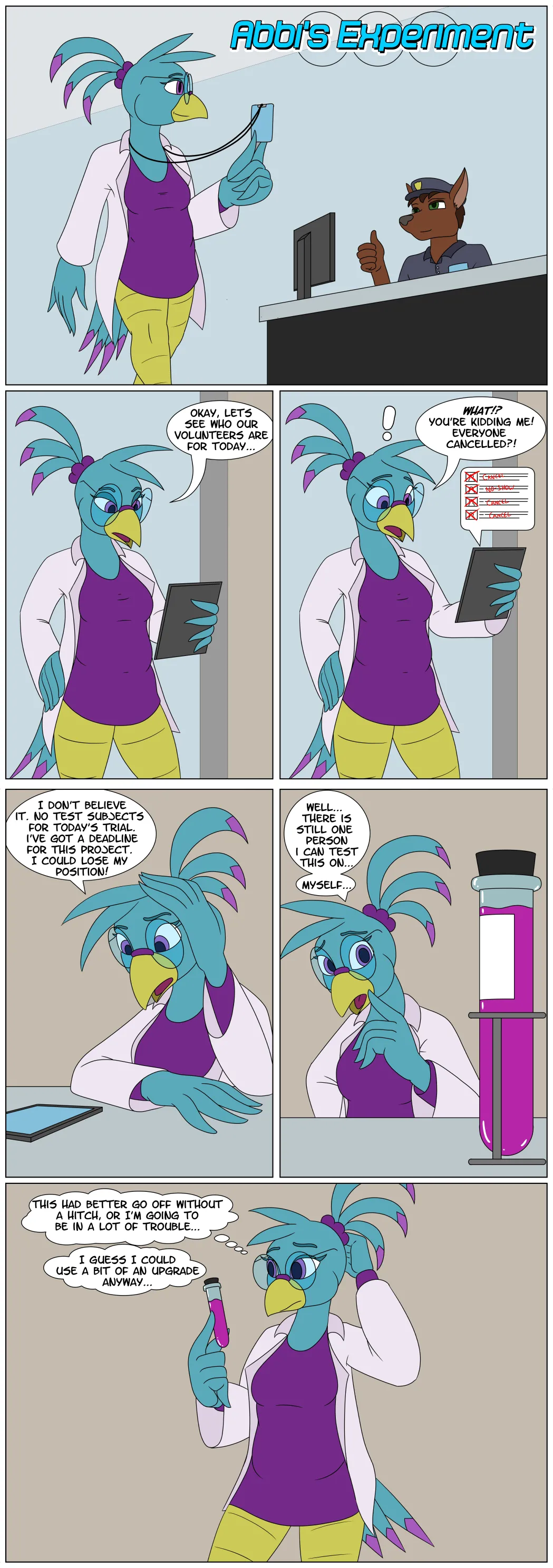 Abbi's Experiment page 1 full