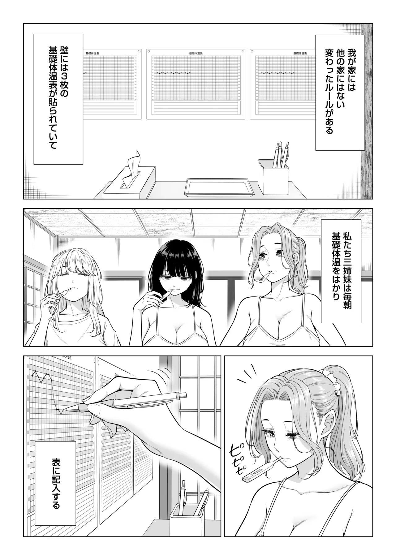 お義父さんの性欲処理は私たち三姉妹のもちまわりっ page 7 full