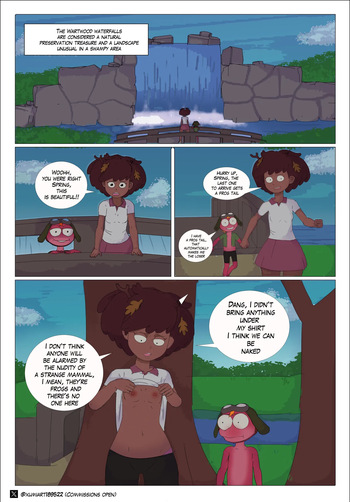 The Wartwood waterfalls cover