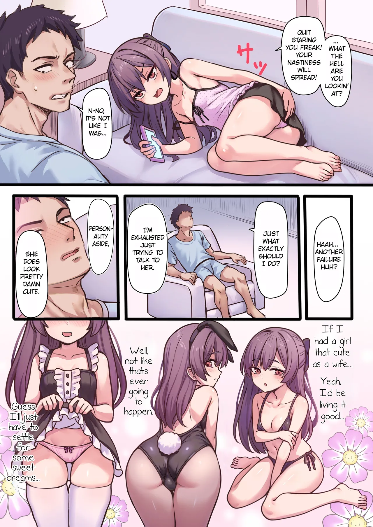Warui Ko to no Bukiyou de Ecchi na Kyoudou Seikatsu | Living With a Brat Who Won't be Honest! page 4 full