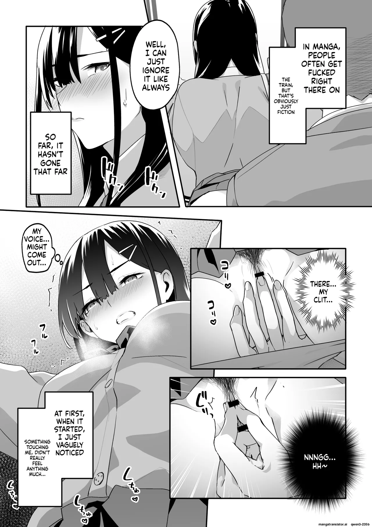 Chikan Densha ni Hamatta JK page 8 full