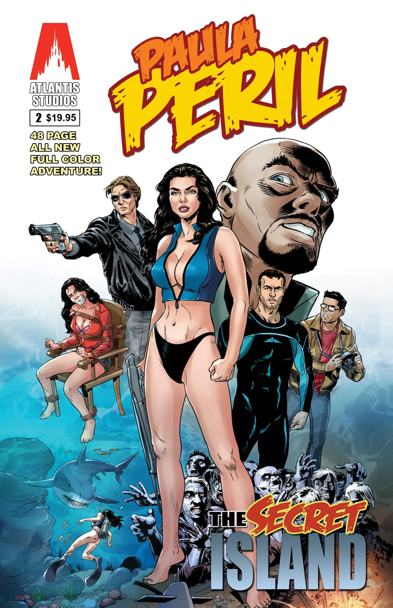 Paula Peril - The secret island page 1 full