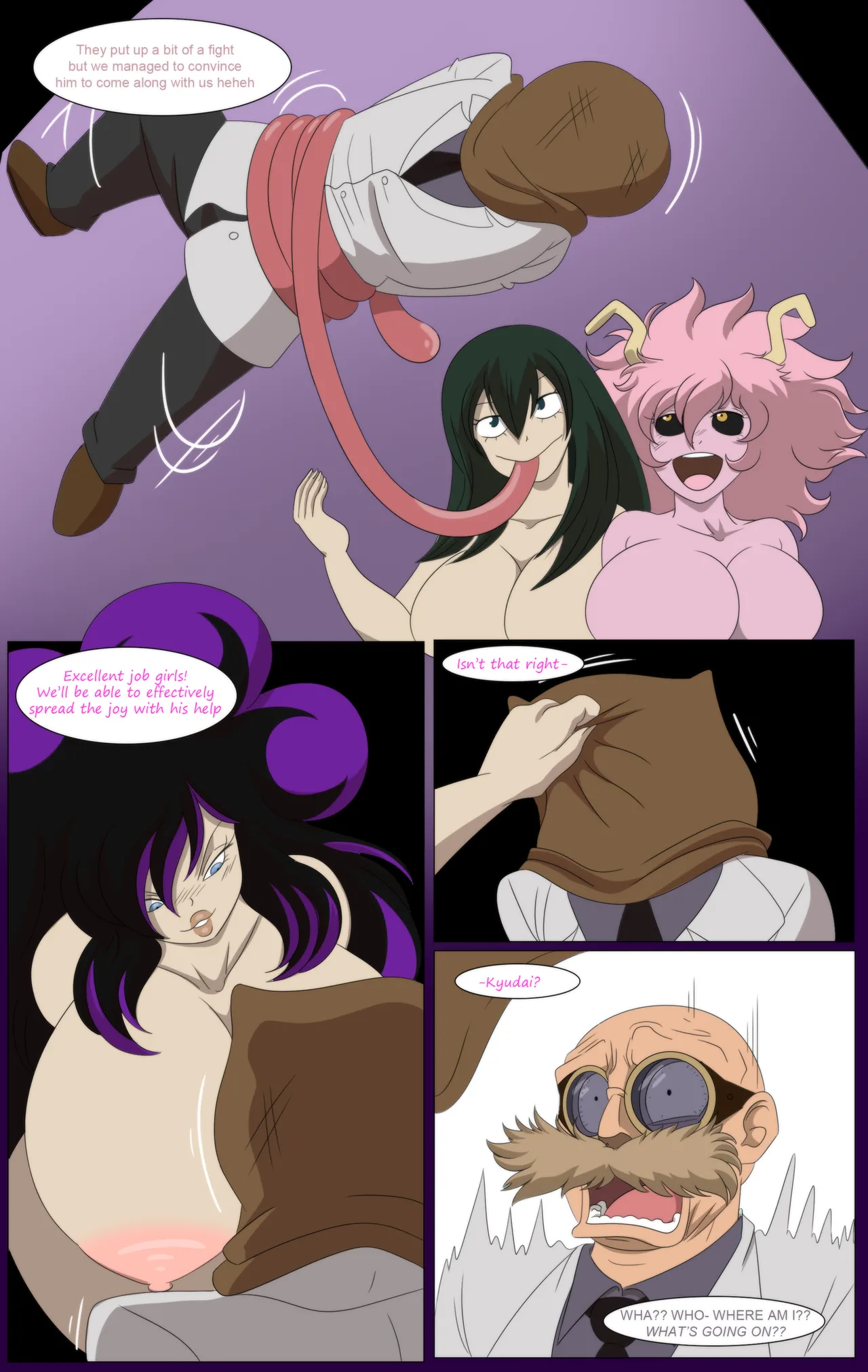 My Bimbo Academia 2. Chapter 3. page 4 full