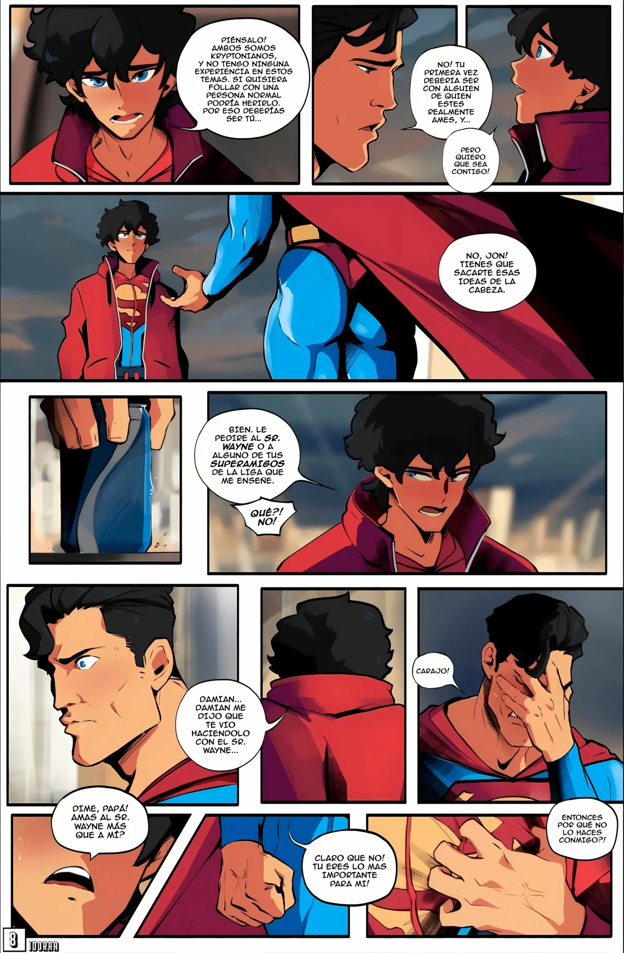 Superboy page 10 full