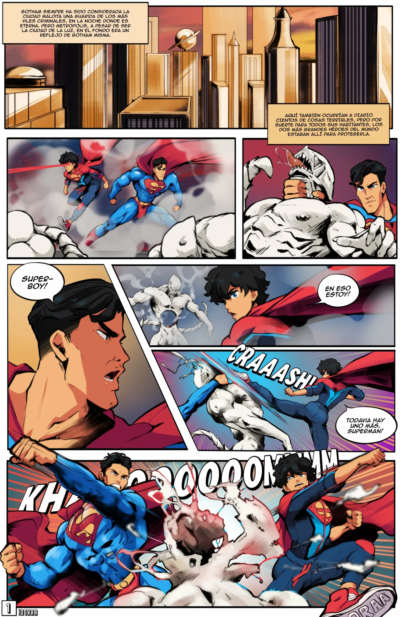 Superboy page 3 full