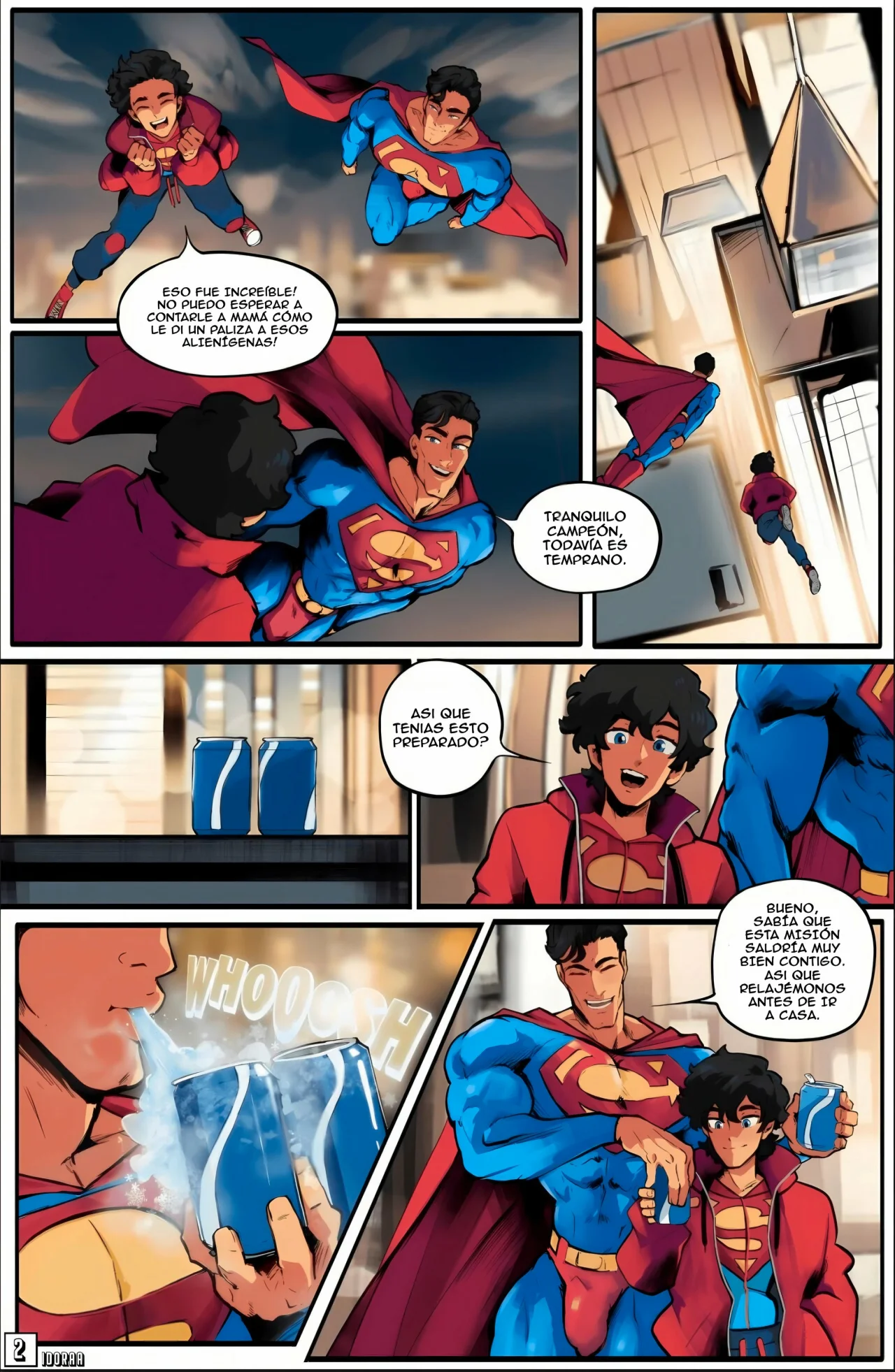 Superboy page 4 full