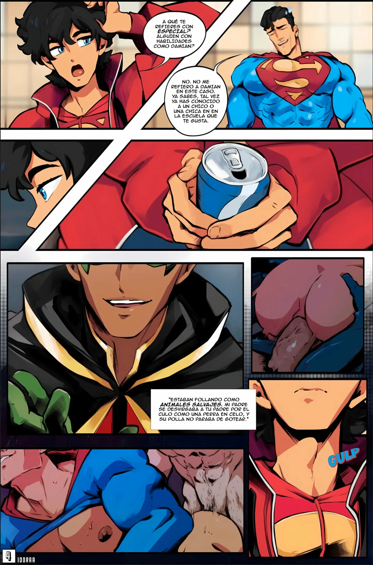 Superboy page 6 full