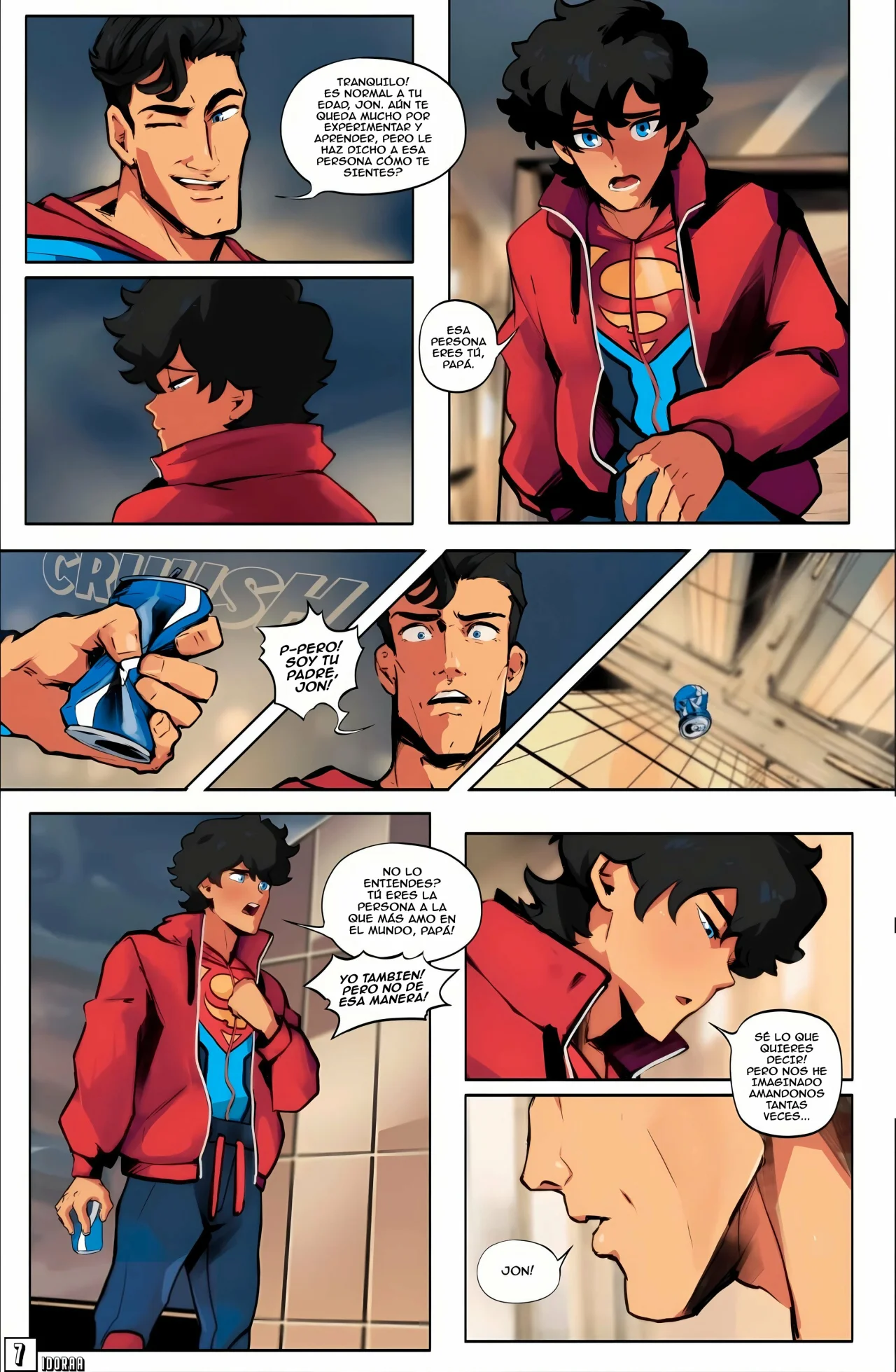 Superboy page 9 full