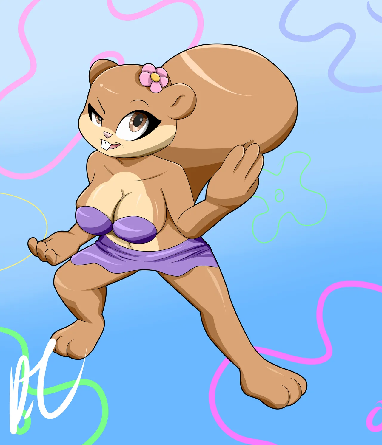 Sandy Cheeks page 1 full