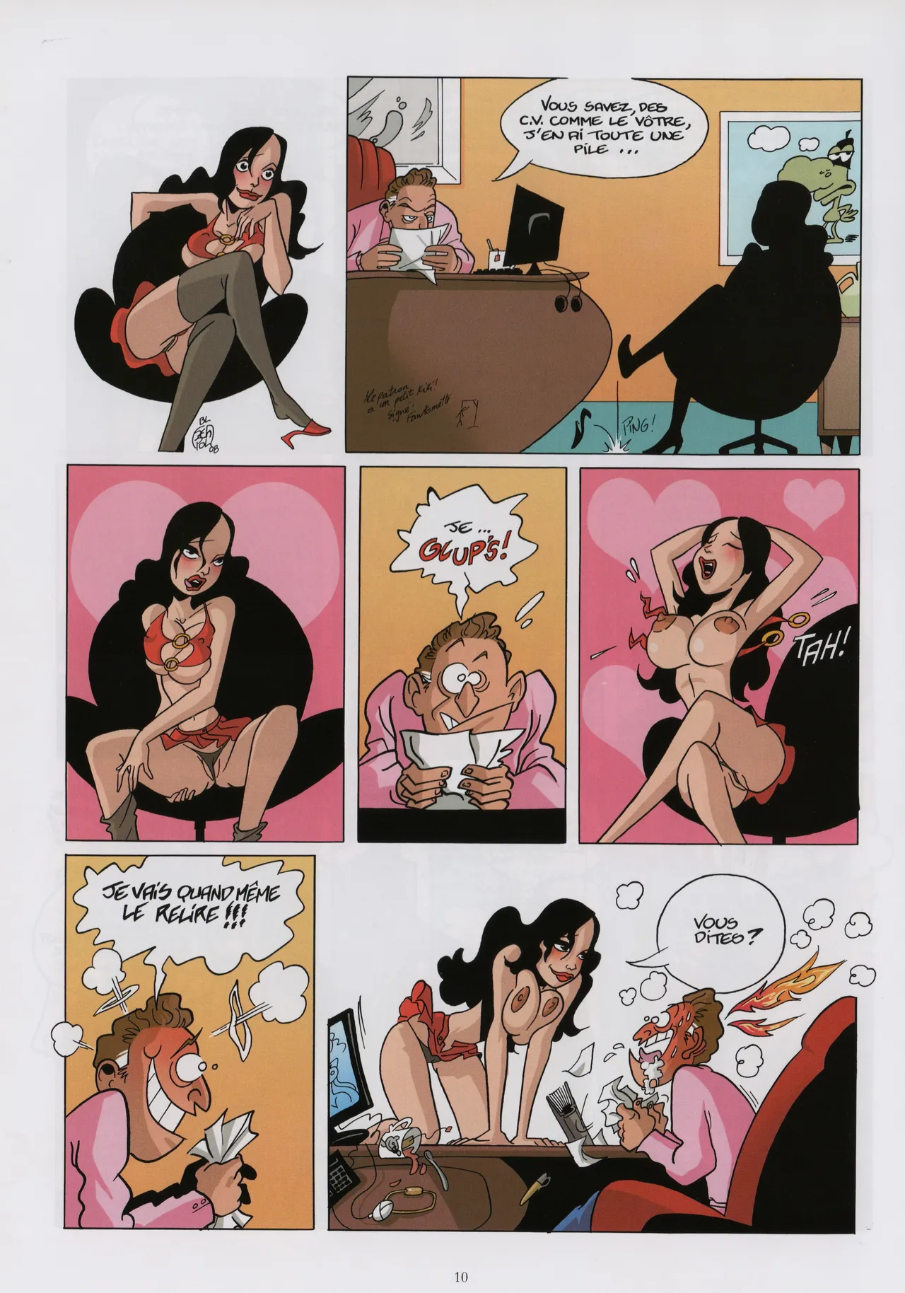 Le vrai pouvoir des femmes T01 Les secrétaires page 8 full