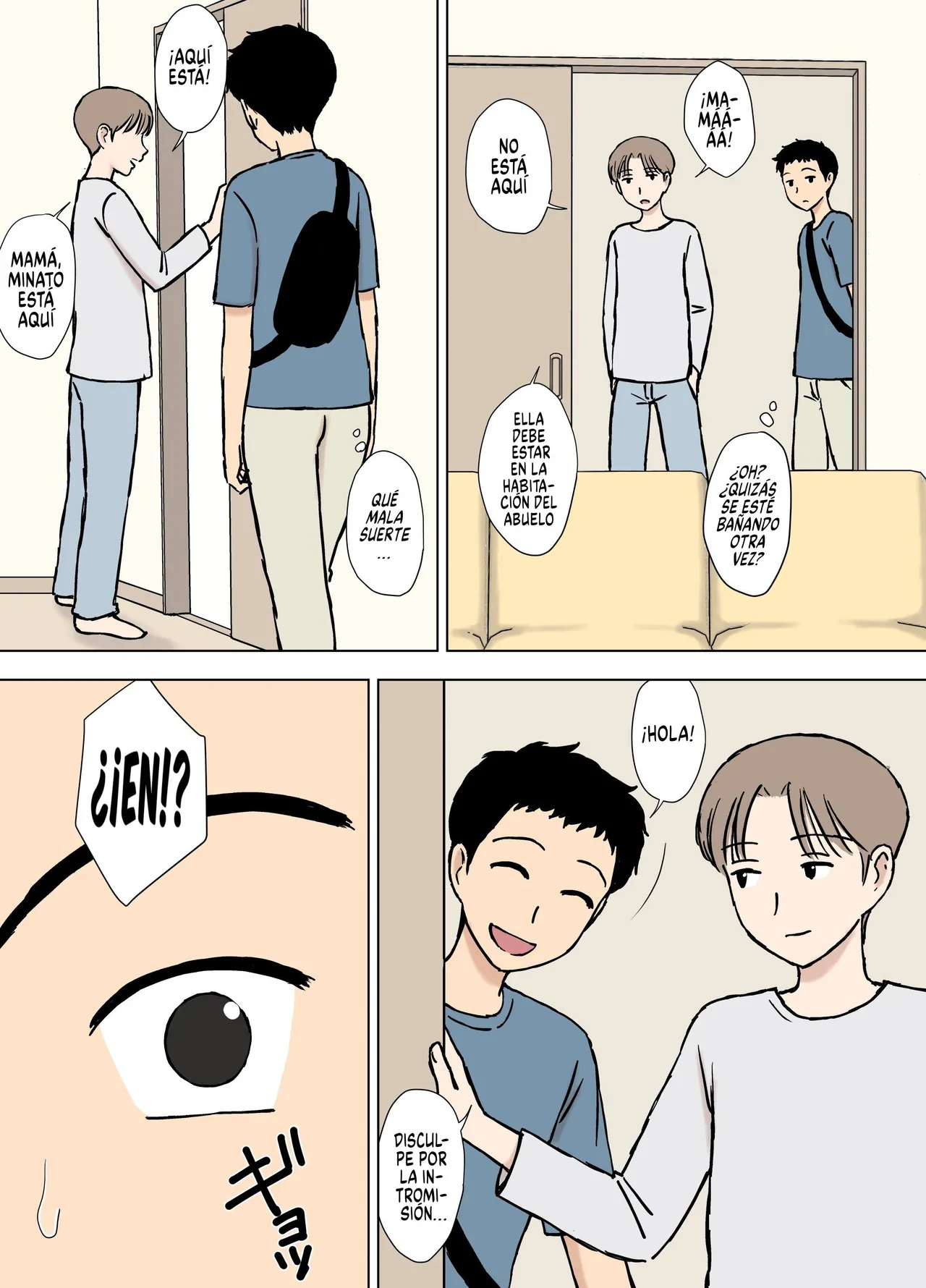 Boku ga Shiranakatta Mama to Jii-chan no Koto｜Cosas Que No Sabía Entre Mamá Y El Abuelo page 4 full