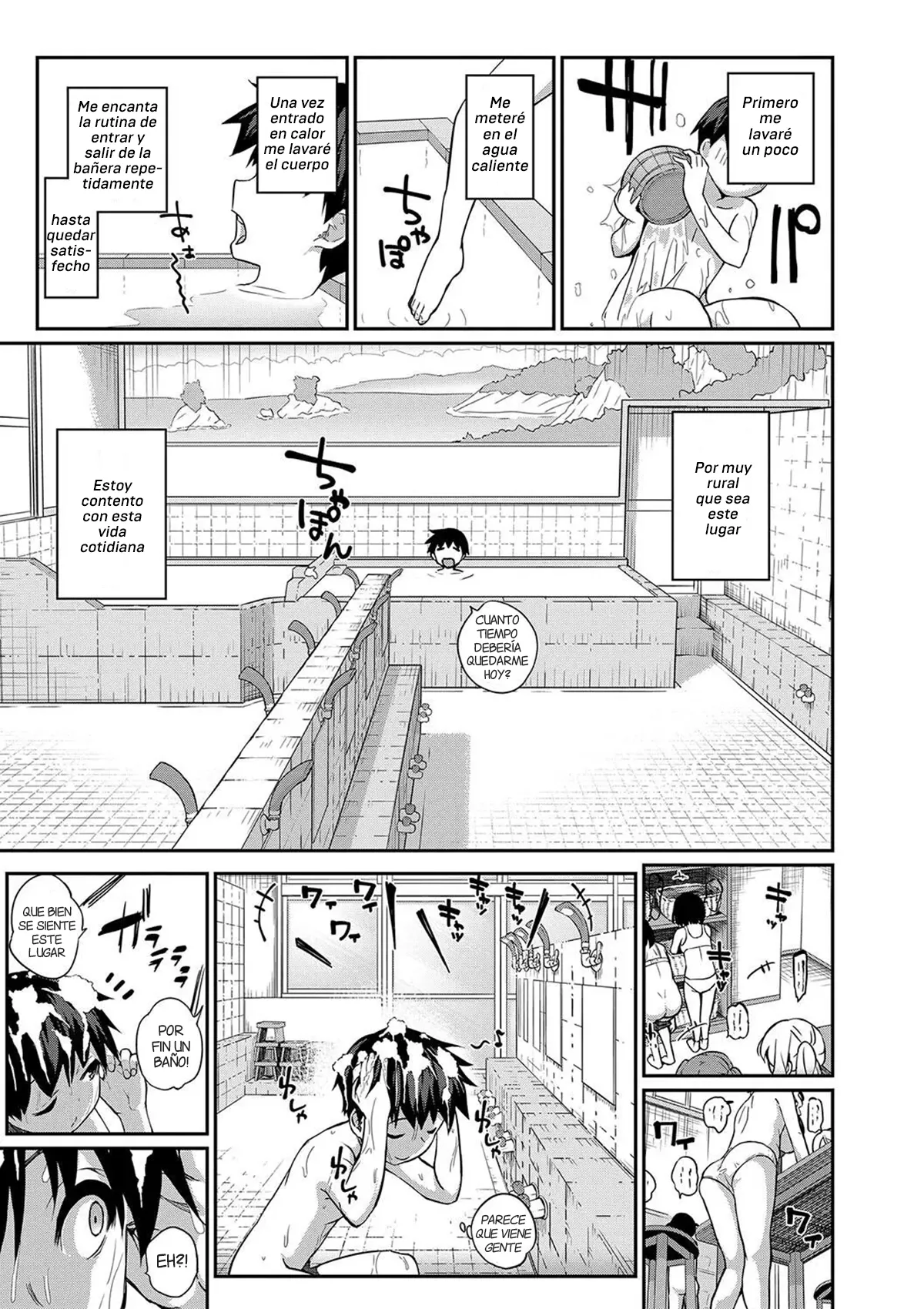 Boku no ikitsuke sentou ni konna onee-san shudan ga kuru nante | Jamas espere ver señoritas como estas en el mismo baño publico al que voy page 3 full