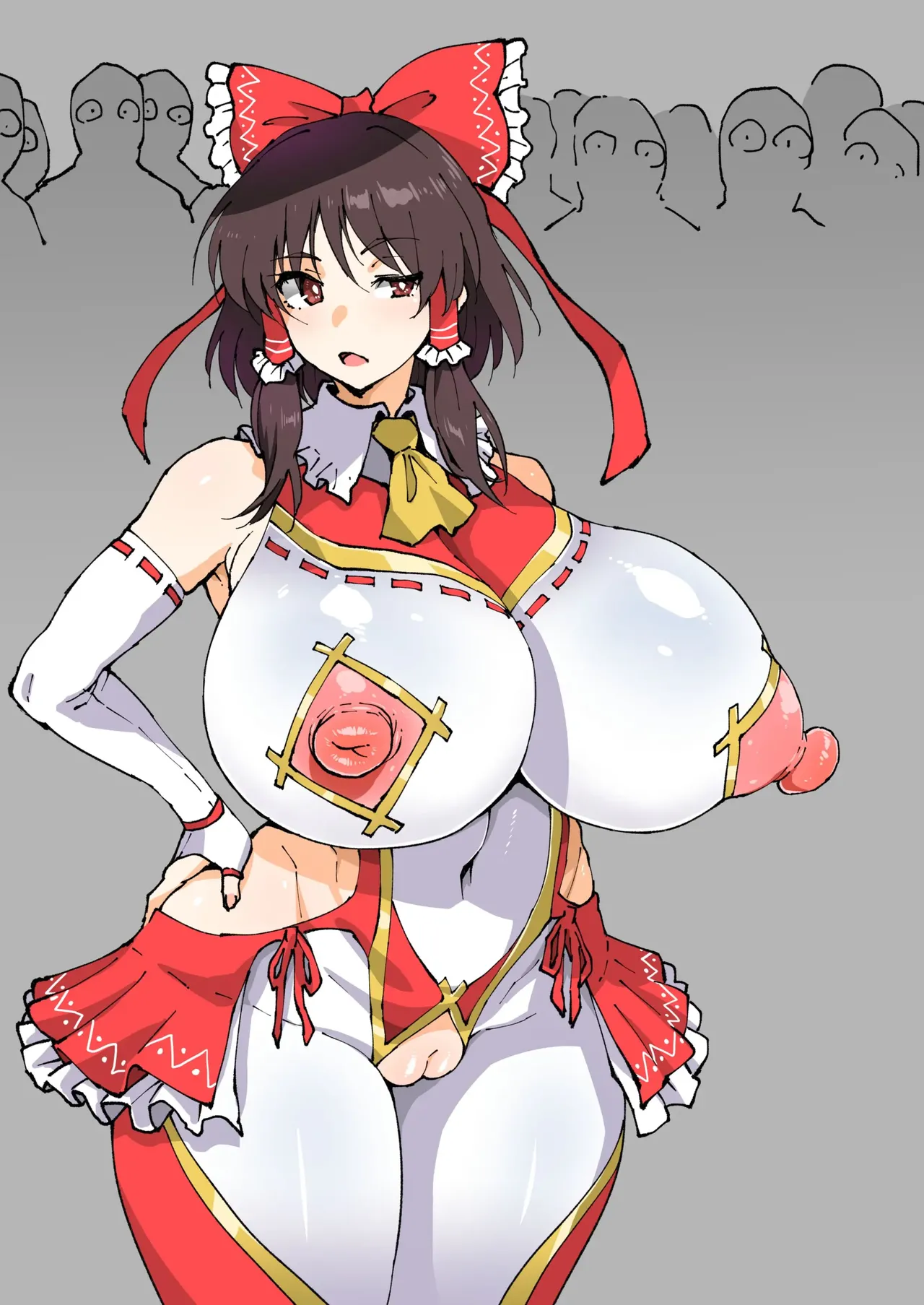 Sanpaikyaku ga Fueru Ishou o Kiru Reimu-san page 8 full