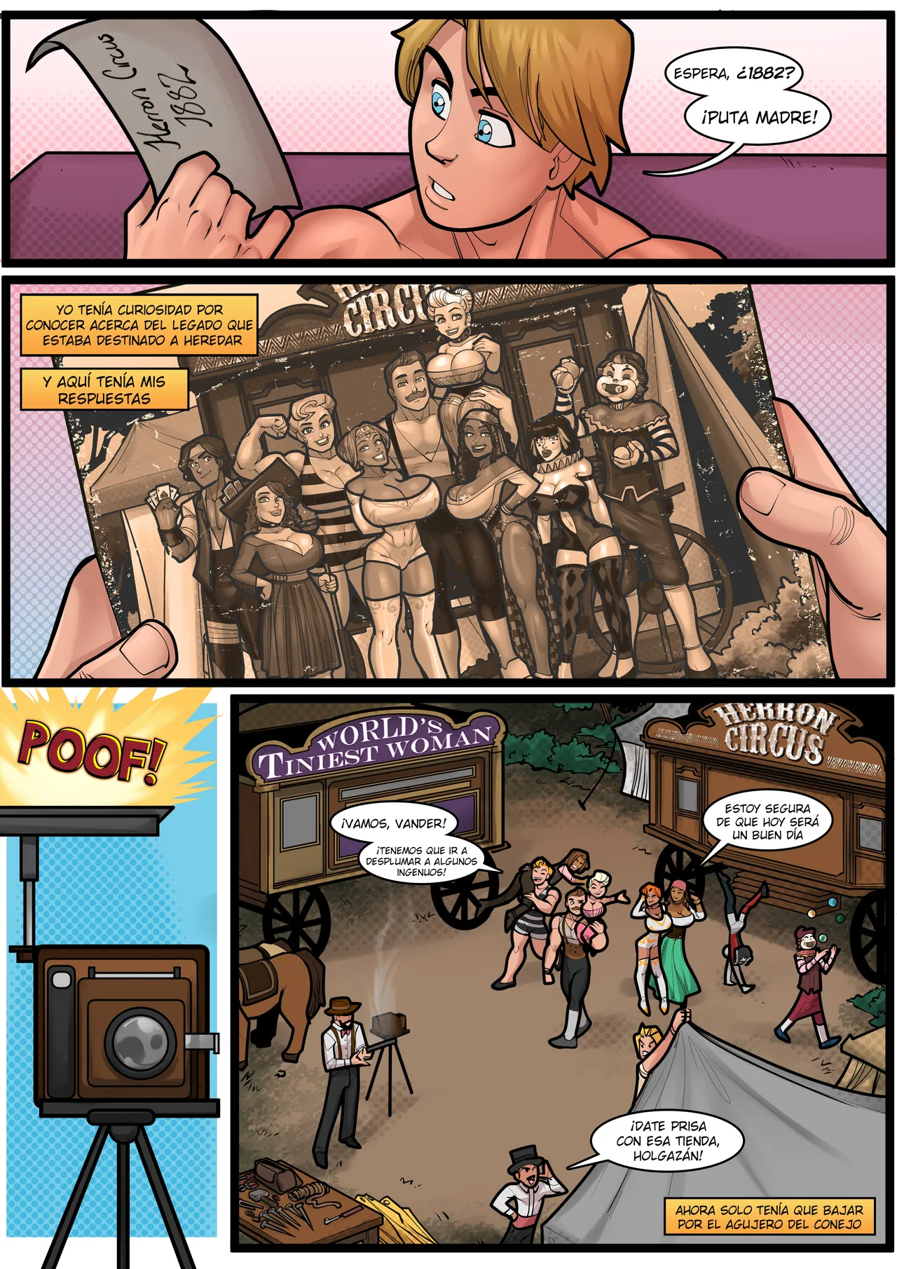 Mi Madre &amp; Hermana son unas Putas Obsesionadas con el Tamaño! 5 page 3 full