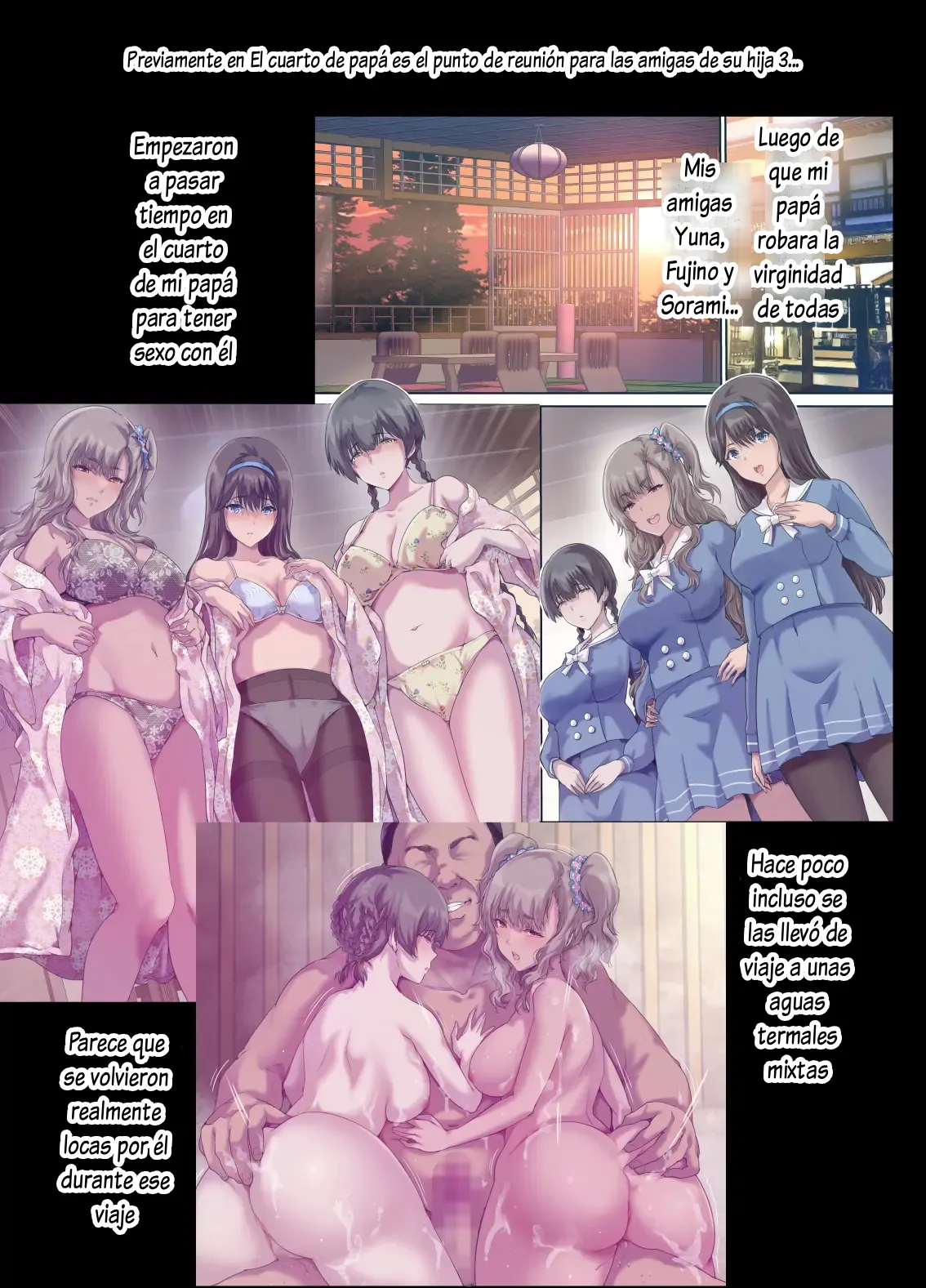 Papa no Shinshitsu wa Musume Tomodachi no Tamariba 4 page 5 full