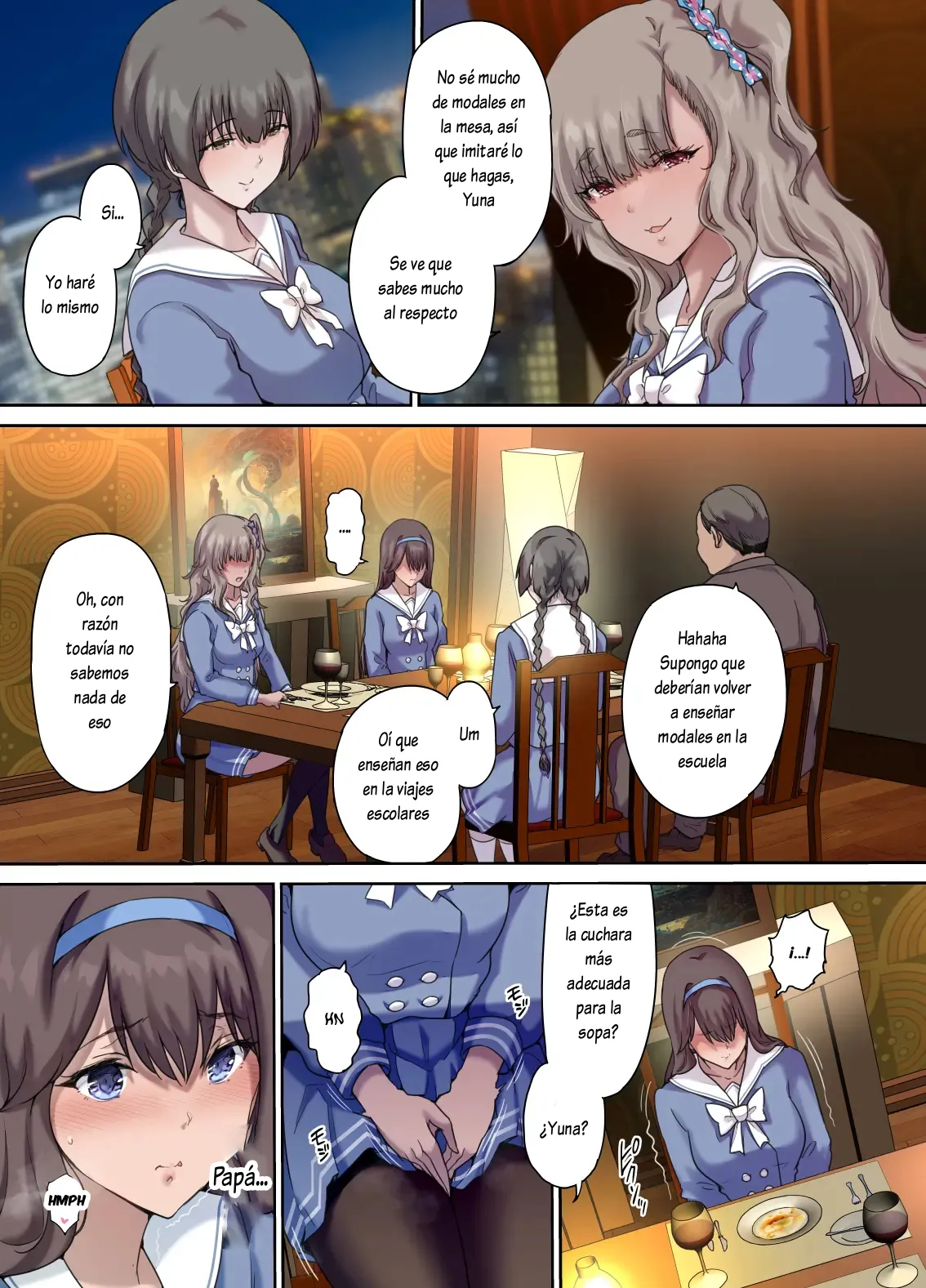 Papa no Shinshitsu wa Musume Tomodachi no Tamariba 4 page 8 full