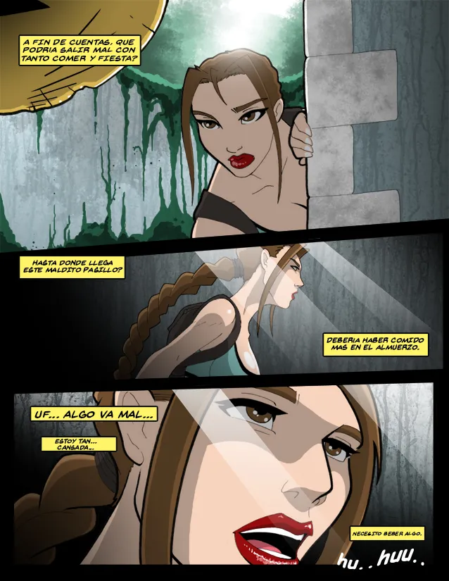 Tomb Raider and the Spirit of Bacchus Spanish page 4 full