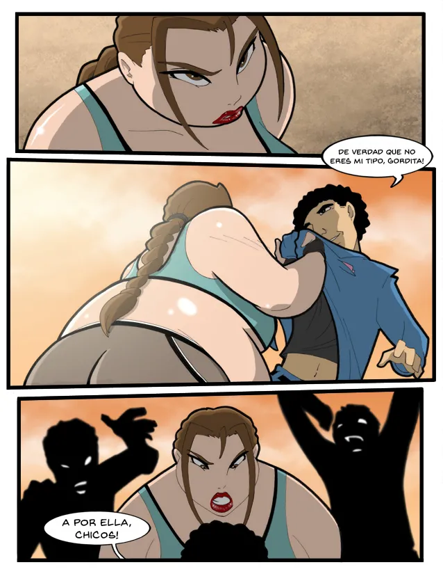 Tomb Raider and the Spirit of Bacchus Spanish page 8 full